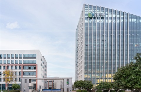 路德环境办公楼设计装修案例